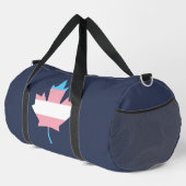 Transgender-Stolz-Ahornblatt Duffle Bag (Rechte Ecke)