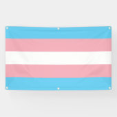 Transgender-Stolz Banner (Horizontal)