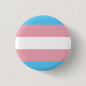 Transgender-Stolz-Flagge Button (Vorderseite)