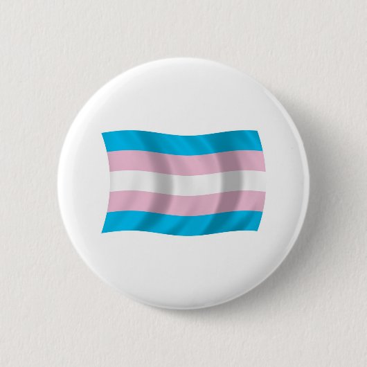 Transgender-Stolz-Flagge-Button Button (Vorderseite)
