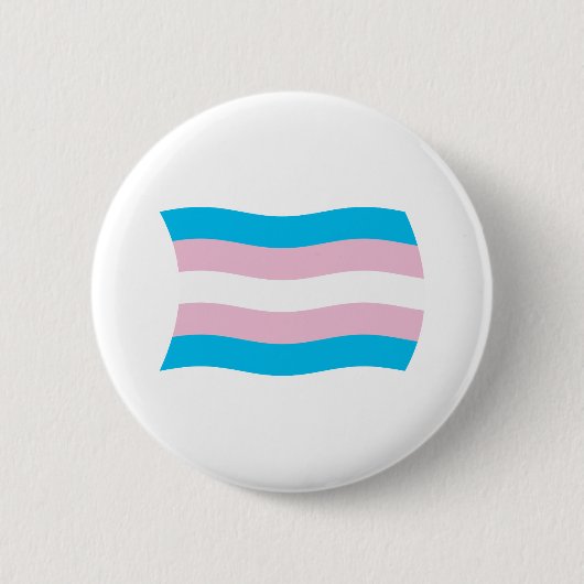Transgender-Stolz-Flagge-Button Button (Vorderseite)