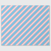 Transgender-Stolz-Flagge - LGBT Geschenkpapier (Flach)