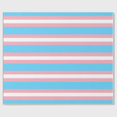 Transgender-Stolz-Flagge - LGBT Geschenkpapier (Flach)