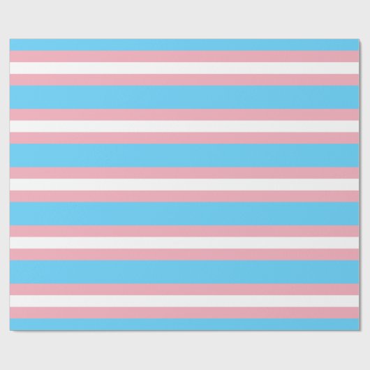 Transgender-Stolz-Flagge - LGBT Geschenkpapier (Flach)