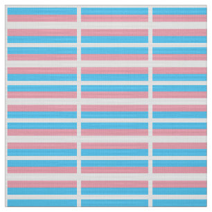 Transgender-Stolz-Flagge Stoff