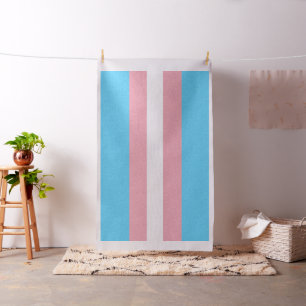 Transgender-Stolz-Flagge Stoff