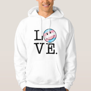 Transgender-Stolz-Flaggen-Liebe Hoodie