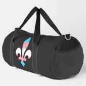 Transgender Stolz Fleur-de-lis Duffle Bag (Rechte Ecke)