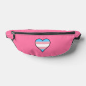 Transgender Stolz Herzen Bauchtasche (Ablage )