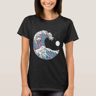 Transgender-Stolz Lgbtq-Trans-Flagge - Japanische T-Shirt