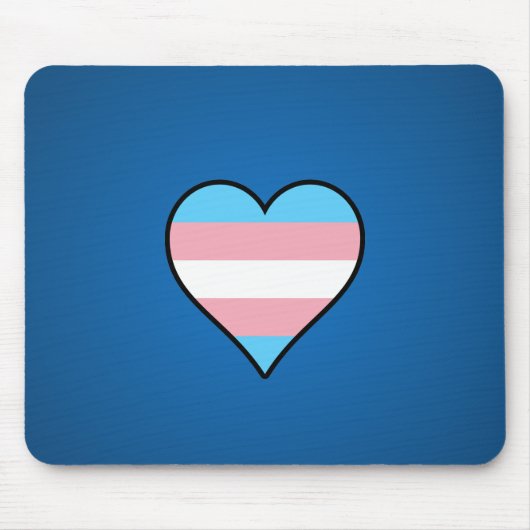 Transgender-Stolz Mousepad (Vorne)
