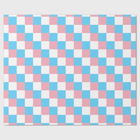 Transgender-Stolz-Papier Geschenkpapier (Flach)