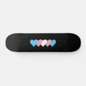 Transgender-Stolz Skateboard (Horizontal)