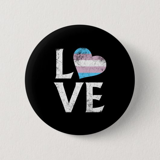 Transgender-Stolz StaplungsLiebe Button (Vorderseite)