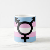 Transgender-Stolz-Tasse Kaffeetasse (Mittel)