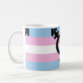 Transgender-Stolz-Tasse Kaffeetasse (Links)