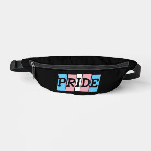 Transgender-Stolz-Text Bauchtasche