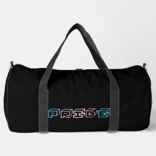 Transgender-Stolz-Textschild Duffle Bag