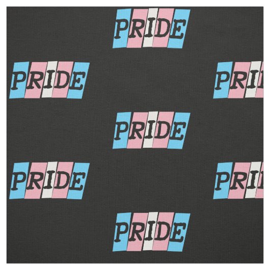 Transgender-Stolz-Textzeichen Stoff (Muster)