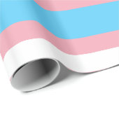 Transgender-Stolzflagge Geschenkpapier (Rolleneckpunkt)