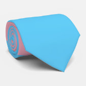 Transgender-Stolzflagge Krawatte (Gerollt)
