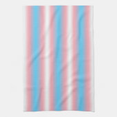 Transgender-Stolzflaggen-Musterdesign Geschirrtuch (Vertikal)