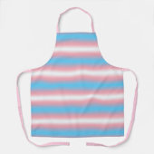 Transgender-Stolzflaggen-Musterdesign Schürze (Vorderseite)
