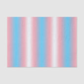 Transgender-Stolzflaggen-Musterdesign Seidenpapier (Vorderseite)