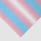 Transgender-Stolzflaggen-Musterdesign Seidenpapier (Ausschnitt)