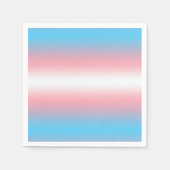 Transgender-Stolzflaggen-Musterdesign Serviette (Vorderseite)