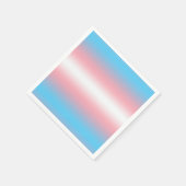 Transgender-Stolzflaggen-Musterdesign Serviette (Ecke)