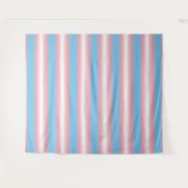 Transgender-Stolzflaggen-Musterdesign Wandteppich (Vorderseite (Horizontal))