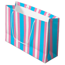 Transgender Stripes Flag Birthday Große Geschenktüte