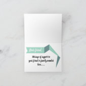 Transgender-Symbol-Grußkarte Karte (Innenseite)