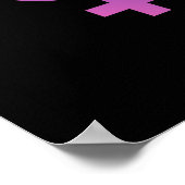 Transgender-Symbol Poster (Ecke)