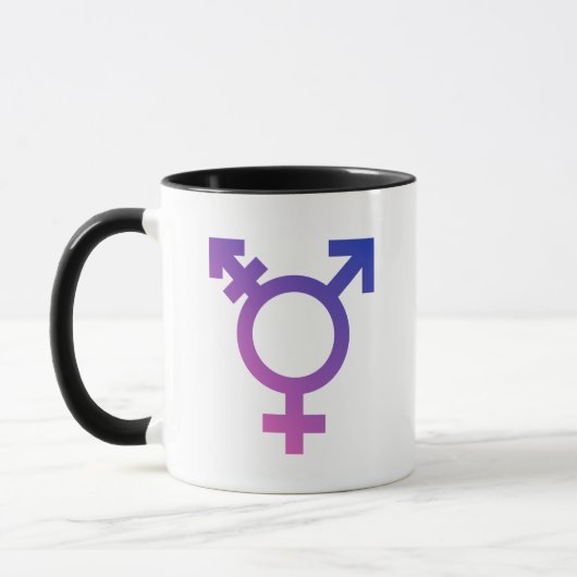 Transgender-Symbol Tasse (Links)