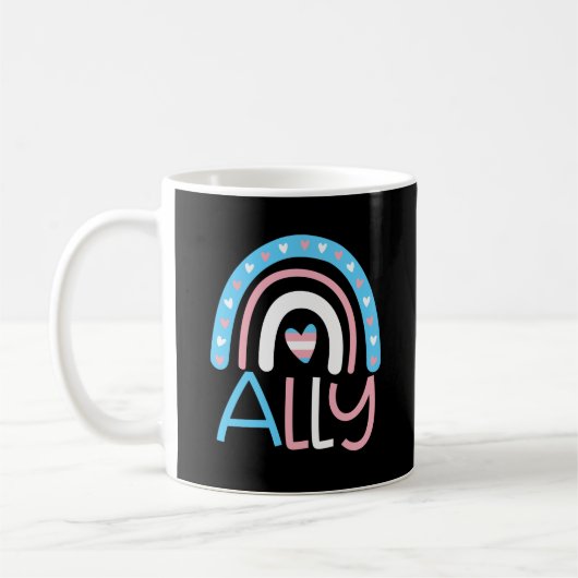 Transgender Trans alleiniger Pride Monatsgeschenk Kaffeetasse (Links)