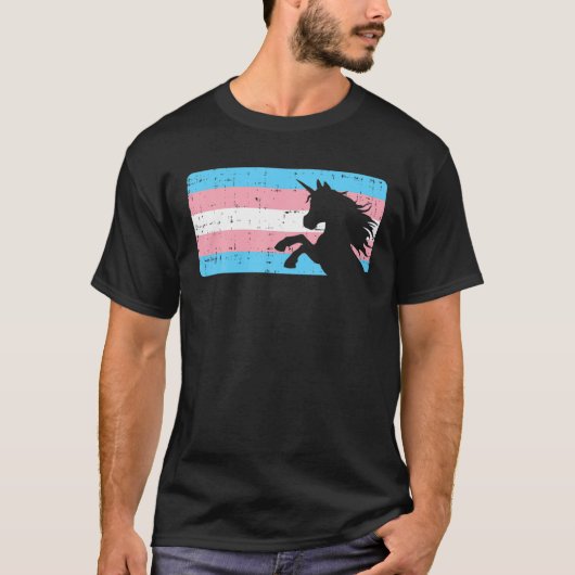 Transgender Transexual Pride LG T-Shirt (Vorderseite)