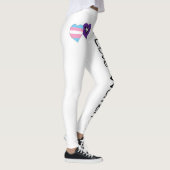 Transgender- und Lesbenherzen "ich Liebe-Frauen " Leggings (Rechts)