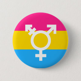 Transgender und Pan-Stolz-Flaggen-Knopf Button