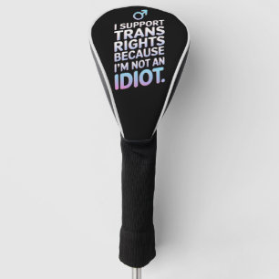 Transgender-Unterstützung für alle Trans-Pride-Fla Golf Headcover