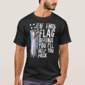 Transgender, wenn diese Flag dich beleidigt, ist 1 T-Shirt (Vorderseite)