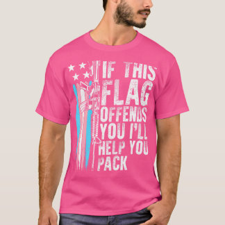 Transgender, wenn diese Flag Sie beleidigt Ar-15 G T-Shirt