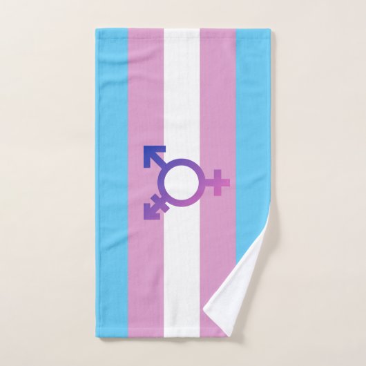 Transgender-Wert und Symbol Handtuch (Handtuch)