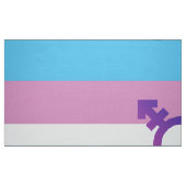 Transgender-Wert und Symbol Stoff (Fat Quarter (45,7 x 55,9 cm))