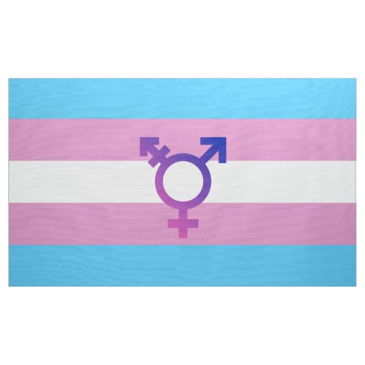 Transgender-Wert und Symbol Stoff (Yard (91,4 cm))