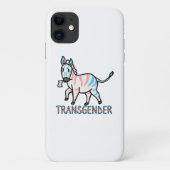 Transgender Zebra Case-Mate iPhone Hülle (Rückseite)