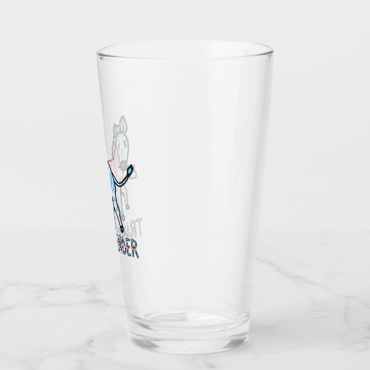 Transgender Zebra Glas (Links)