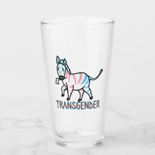 Transgender Zebra Glas