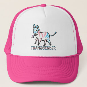 Transgender Zebra Truckerkappe
